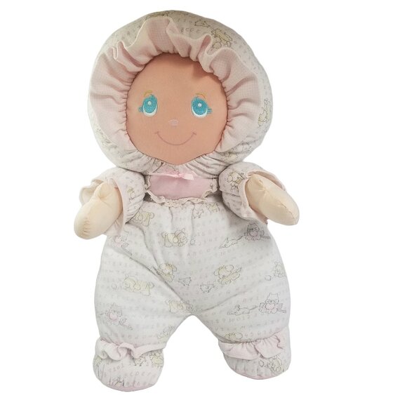 Little Darlins 1994 Soft Doll Plush NEW STUFFING Baby ABC Alphabet Well Made Toy - Picture 1 of 12